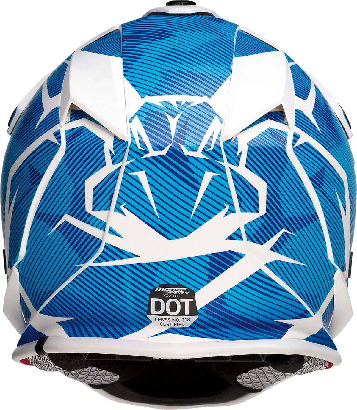 Youth MX Offroad Helmet Blue/White XL V675792