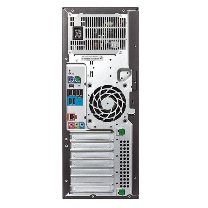 HP Z420 Workstation E5-1607 Quad Core 3Ghz 8GB 512gb SSD Dual DVI Win 10 P569552