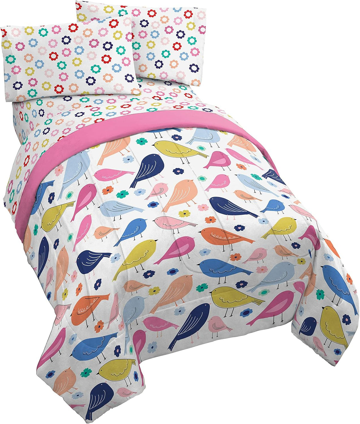 Purple 4 Piece Twin Bed Set P197315
