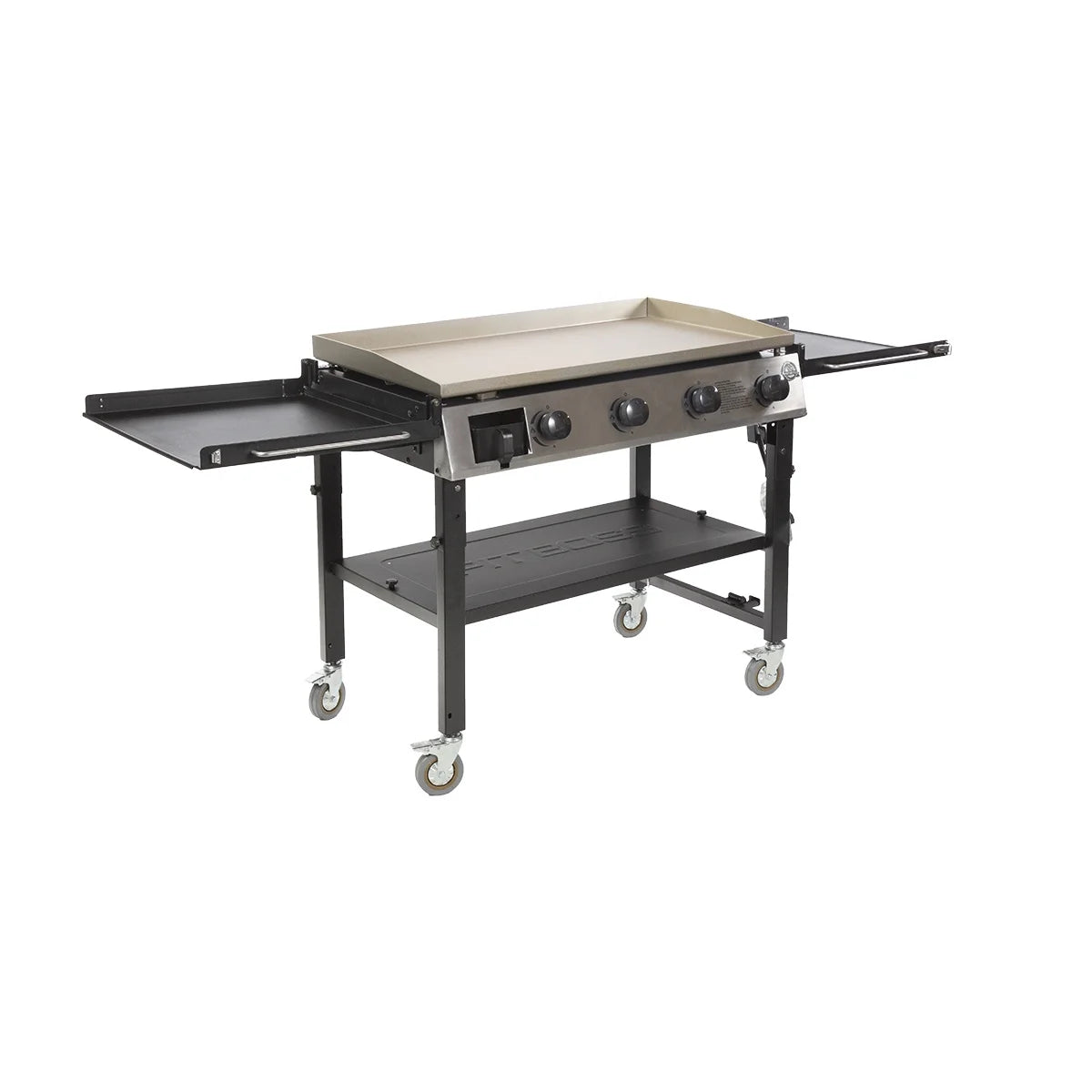 4 Burner Portable Griddle with Foldable Side Shelf M235906