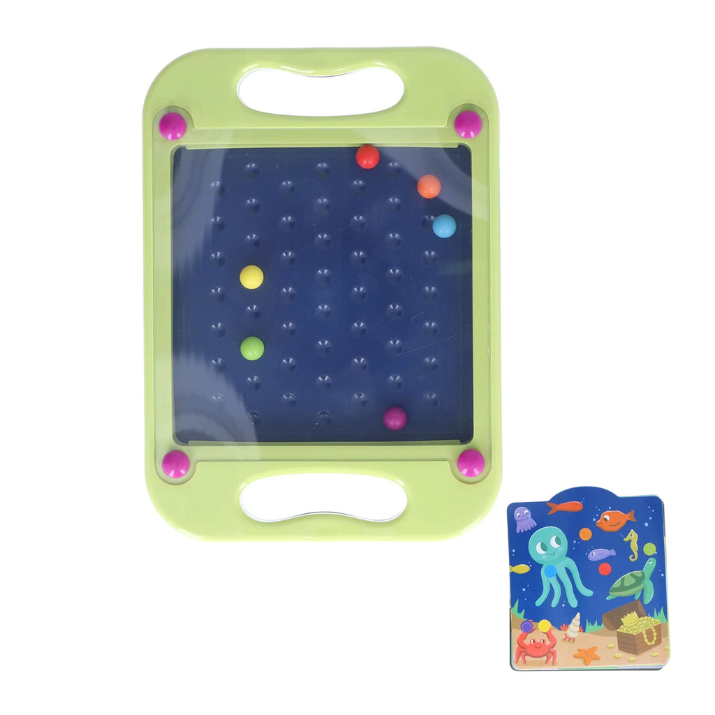 Green Plastic Bead Maze Puzzle Toy G587