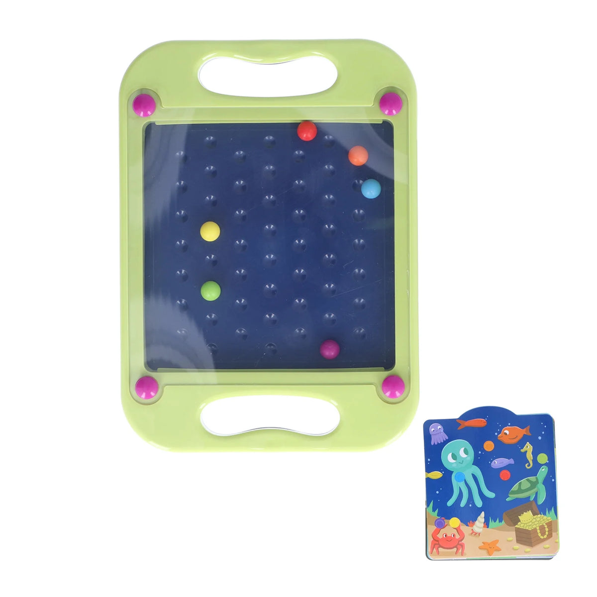 Green Plastic Bead Maze Puzzle Toy G587
