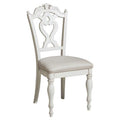 Antique White Writing Desk Chair Y23743