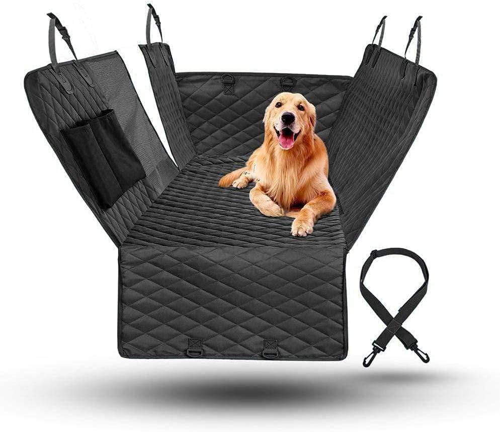 Waterproof Nonslip Dog Car Seat Cover with Storage Pocket G459