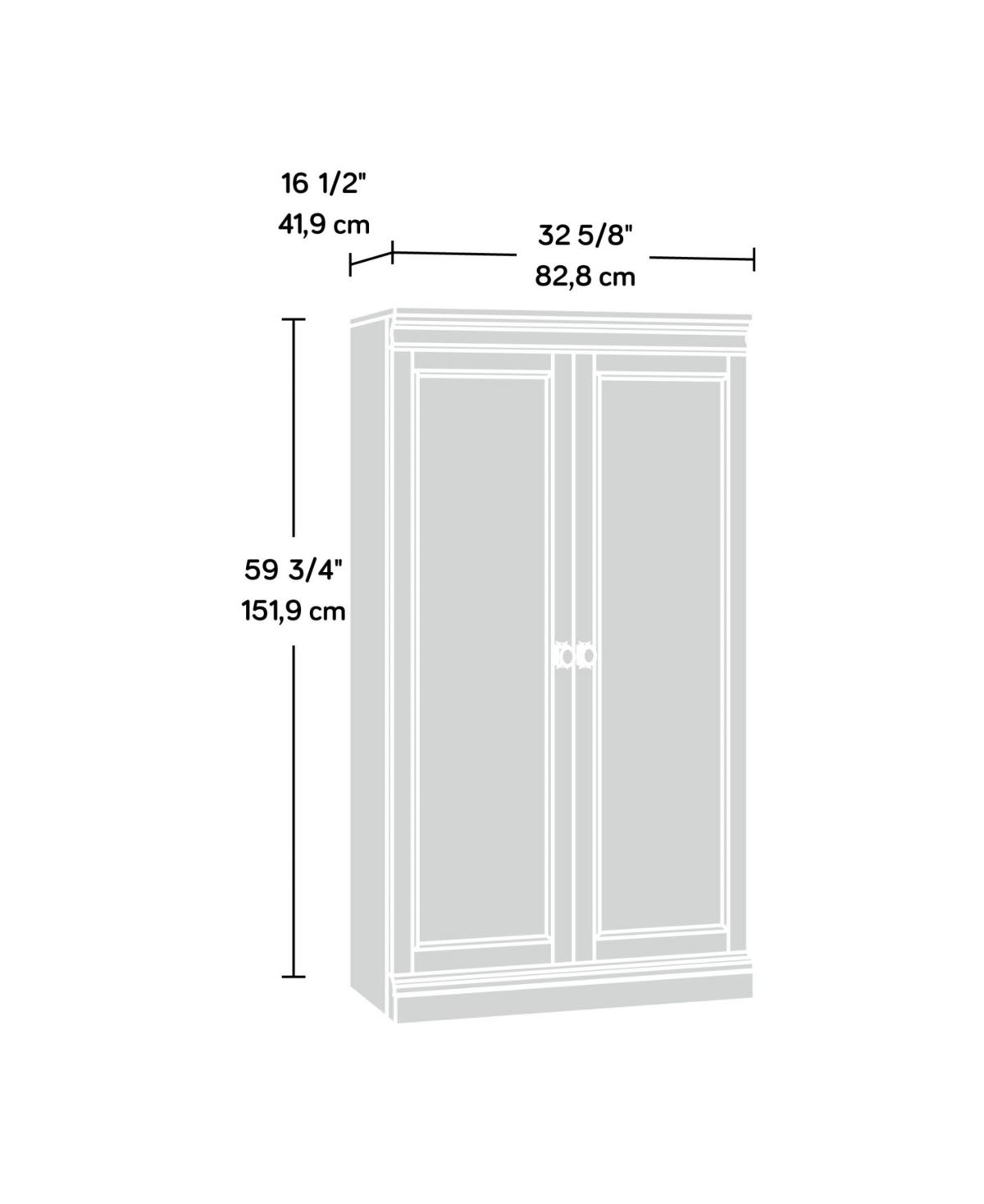 Iron Oak Storage Cabinet X88299