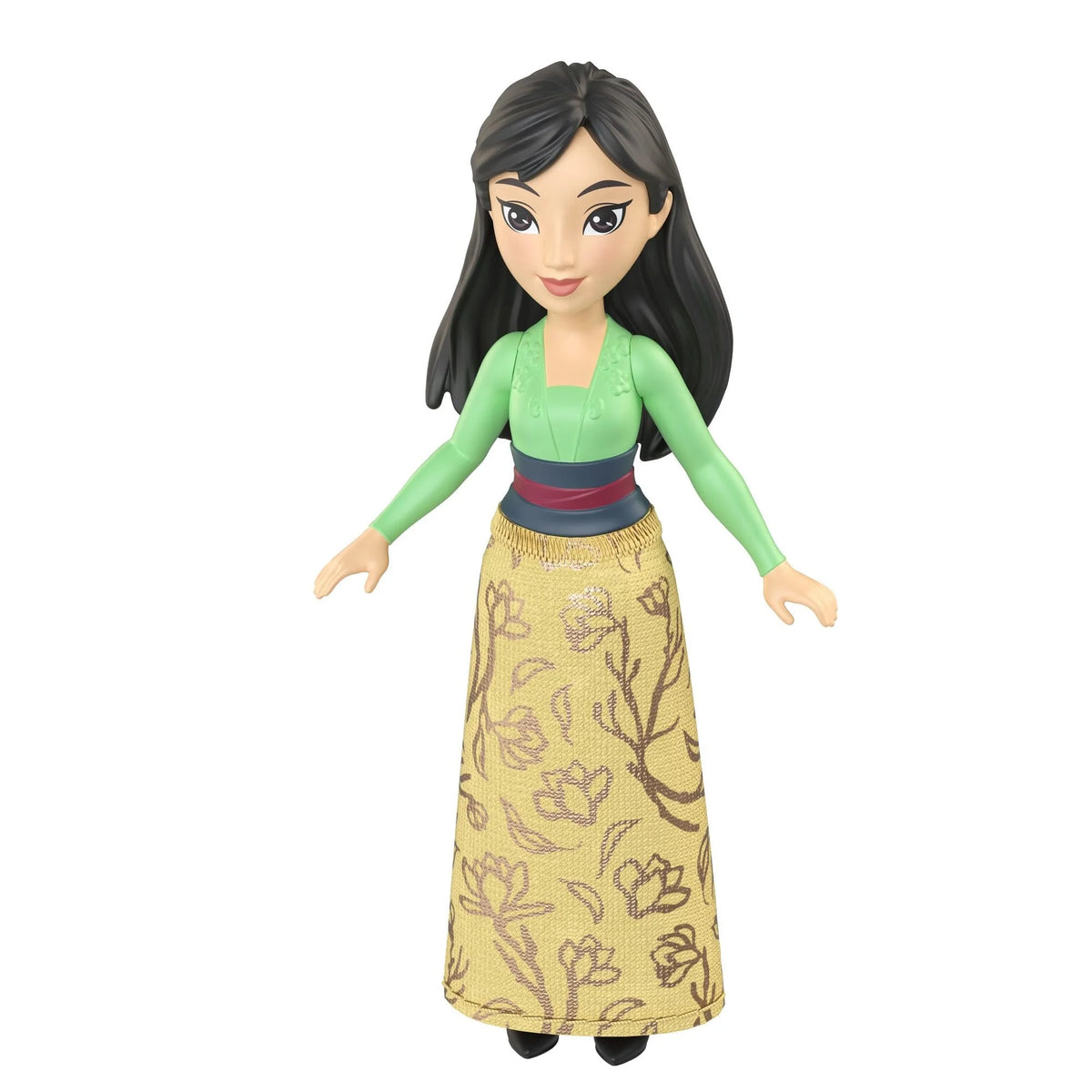 2 Disney Princess 3.5-inch Small Doll - Aurora & Mulan H3124