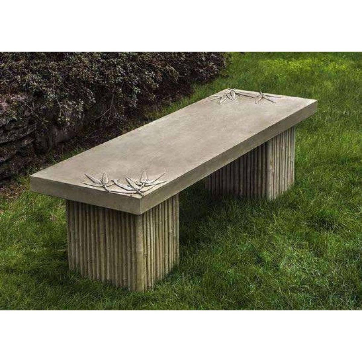 Grey Stone Bench J74059
