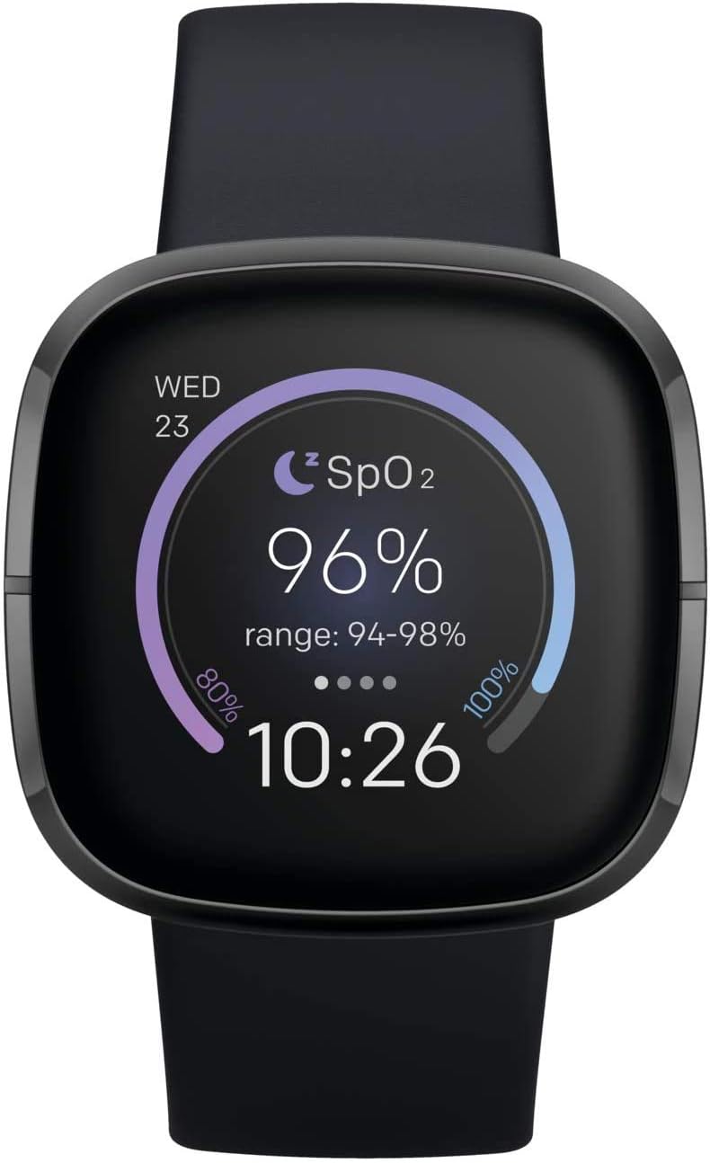 Graphite Health & Fitness Smartwatch with GPS G624367