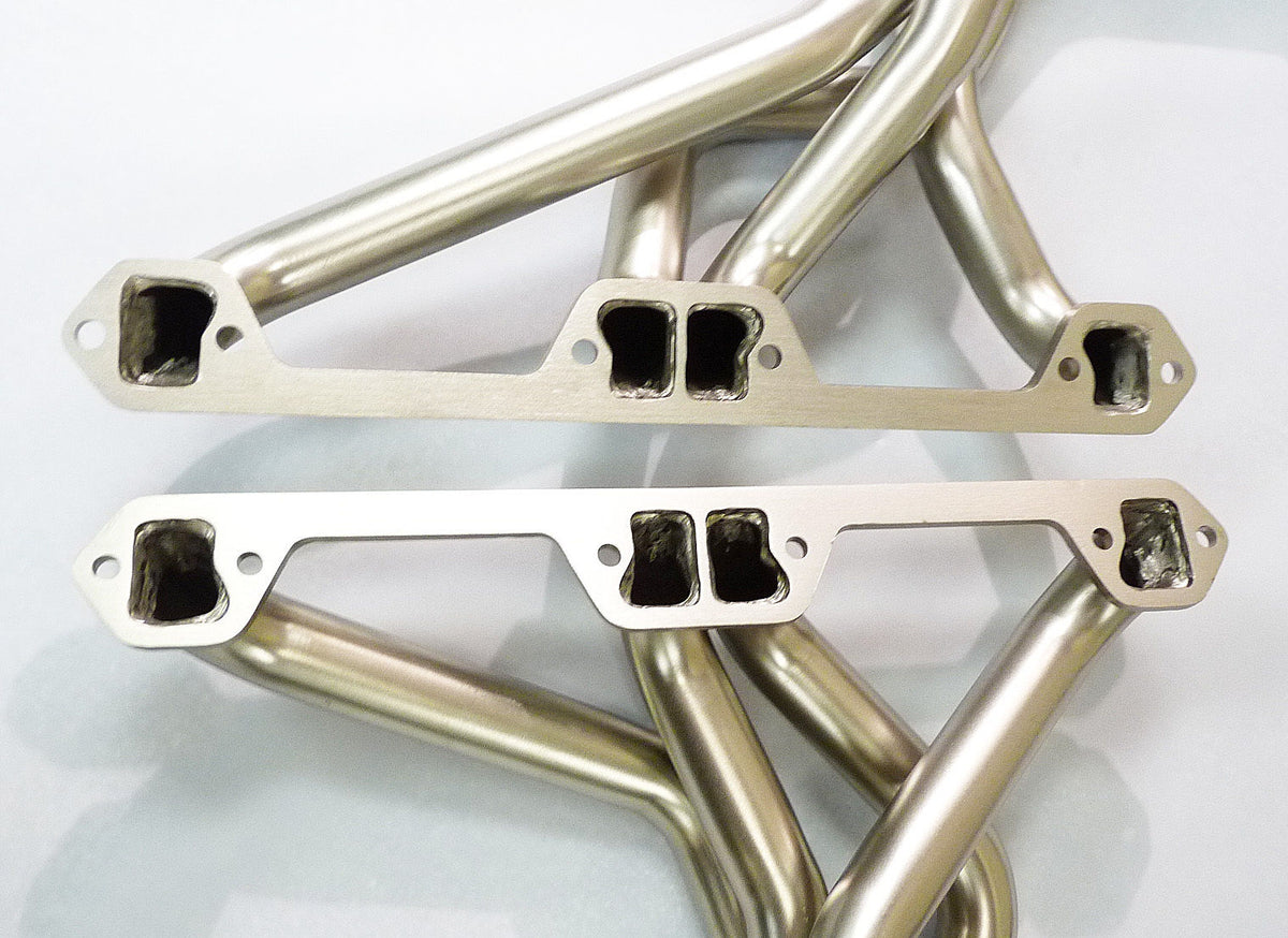 Stainless Long Tube Header For 71 to 79 AMC 8Cyl. Vehicle 290/304/343/360/390/401 CID Dog Leg Port D283