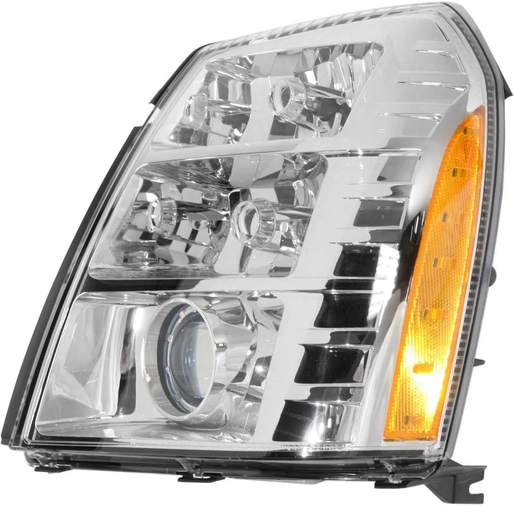 Cadillac Escalade Headlight Assembly 2007 2009 Driver Side HID F71738