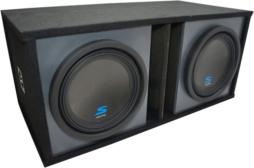 Dual 12" Paintable Ported Sub Box Enclosure L450