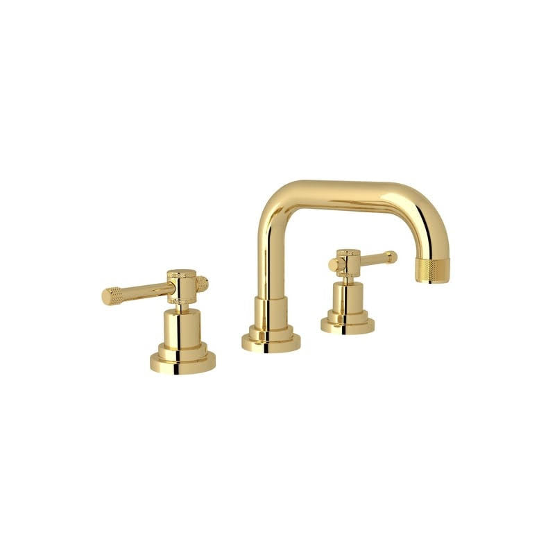 Widespread Bathroom Faucet Unlacquered Brass H177
