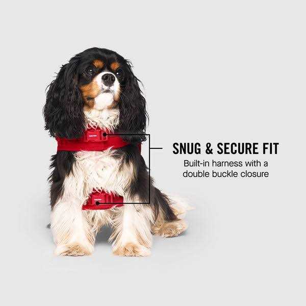 Black Puffer Harness I87351