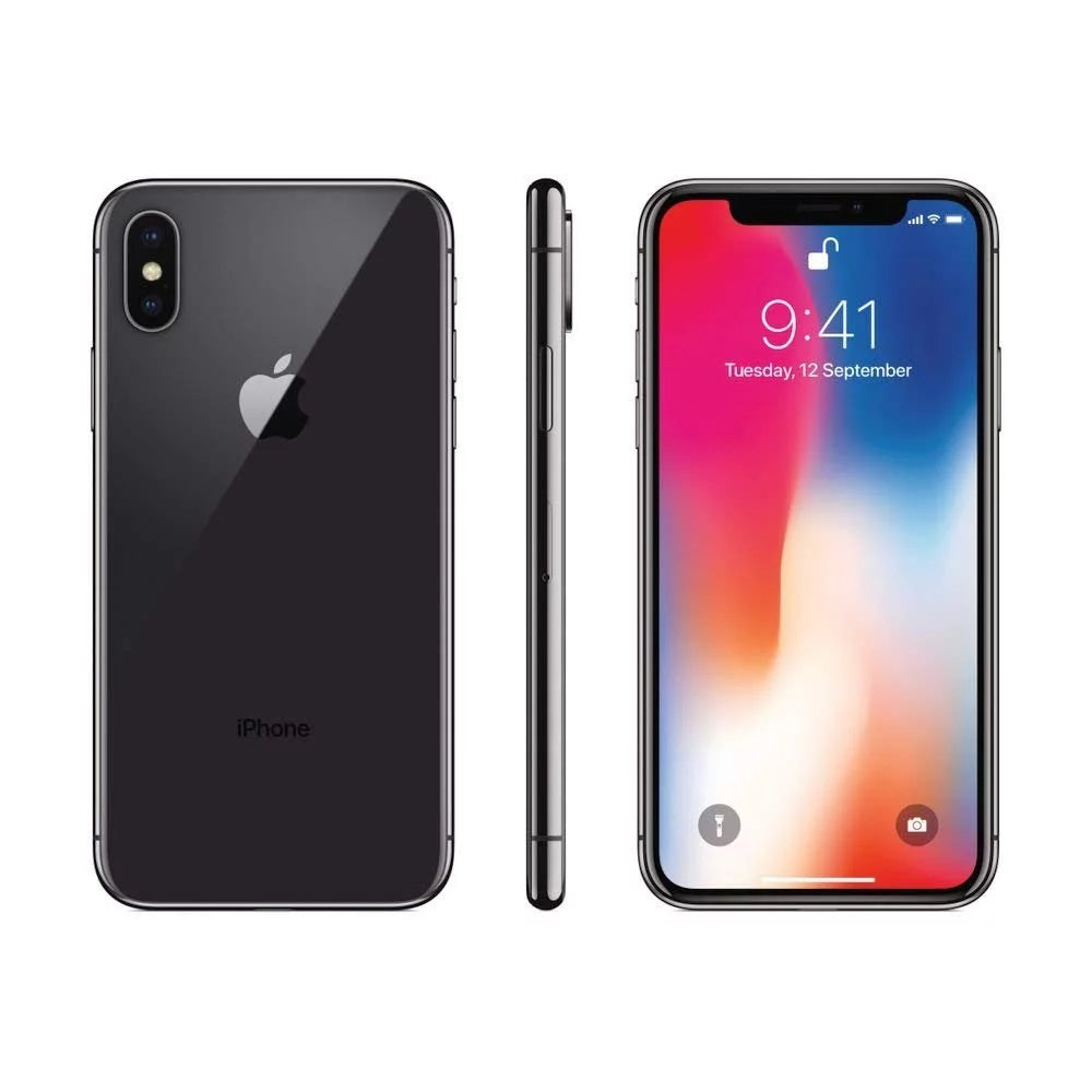 Pre-Owned iPhone X - 64 GB Space Gray R387