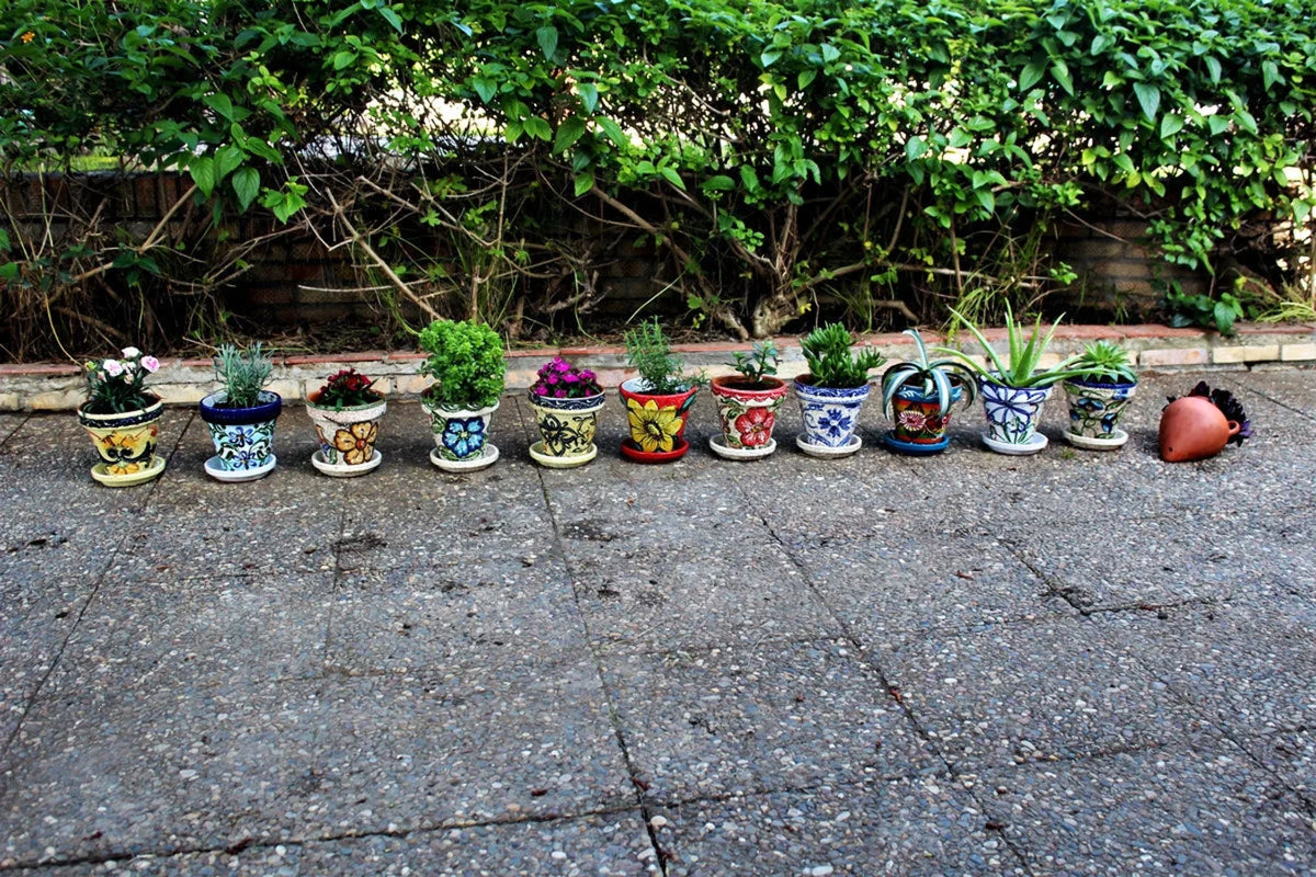 Spanish Garden Pot V381
