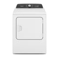 White 7 cu. ft. Electric Top Load Dryer with Steam L671