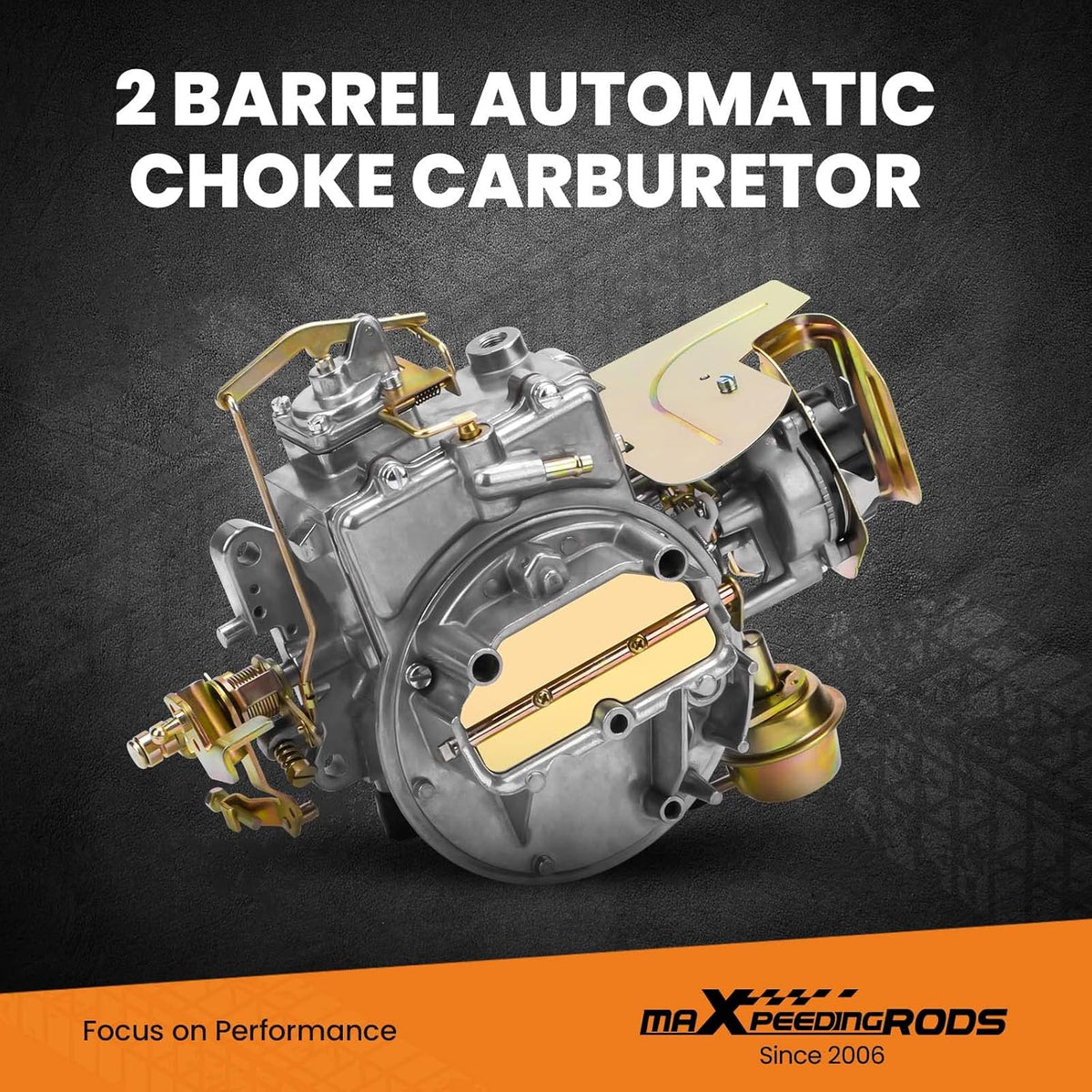 2 Barrel Carburetor with Electric Choke and Mounting Gasket P406104