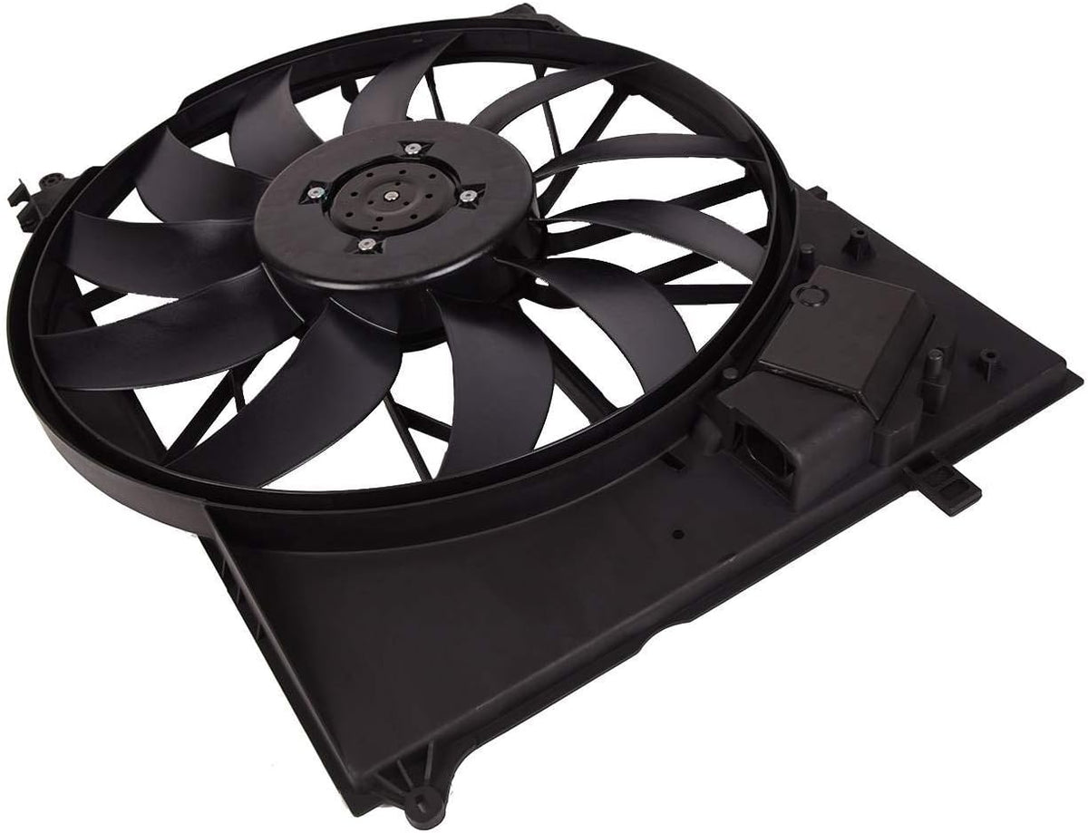 Auxiliary Brushless Cooling Fan Assembly for Mercedes Benz W220 S430 S500 S600 S65 CL500 CL55 SL63 I544690
