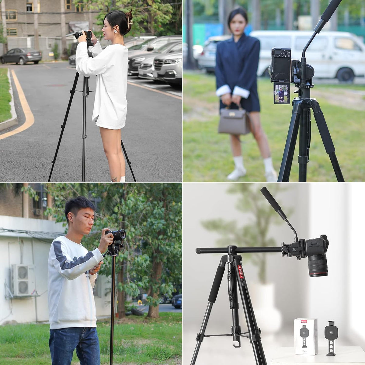 72" Professional Overhead Tripod with Fluid Head N8265