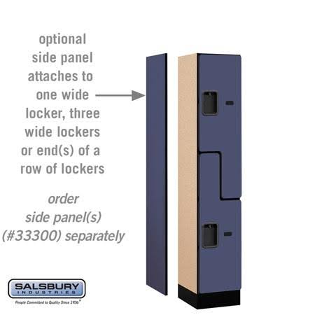 Blue Wood Locker I208455