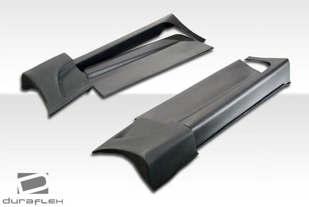 6 Piece Duraflex Side Skirts Rocker Panels with Doorcaps I2226