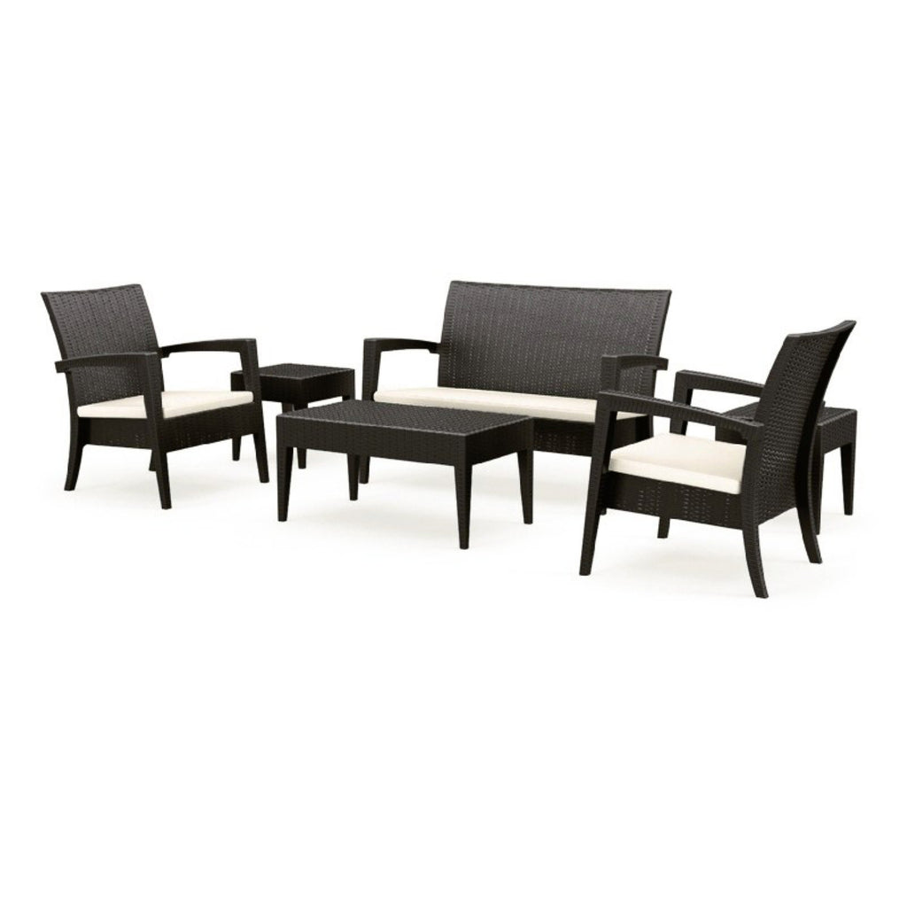 6 Piece Patio Sofa Set in Dark Gray M1512