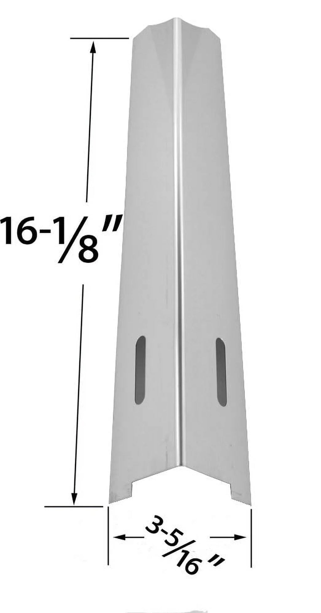 4-Pack Stainless Heat Plate for Gas Grill Z27280