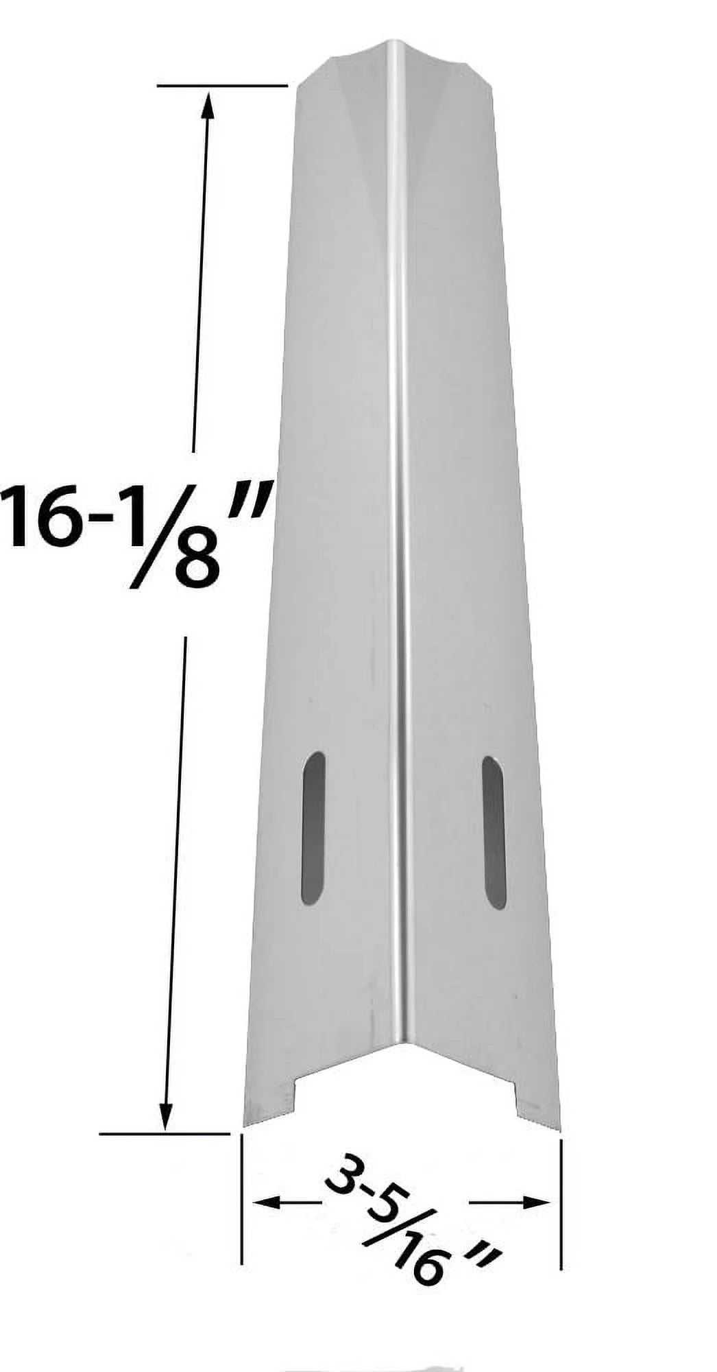 4-Pack Stainless Heat Plate for Gas Grill Z27280