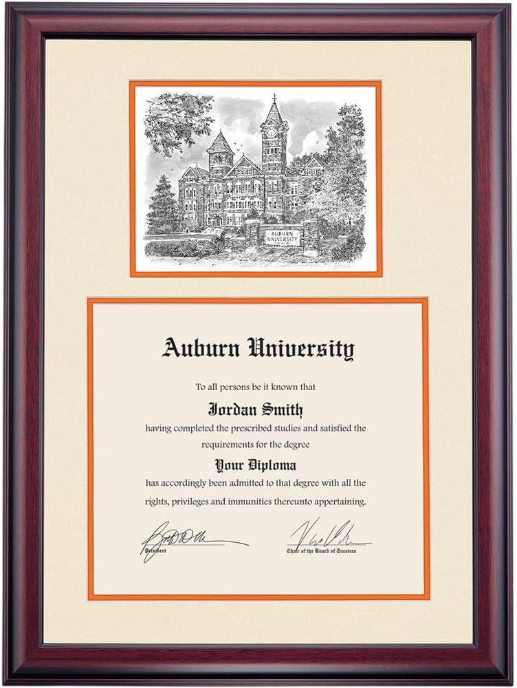 Traditional 13 x 17 Diploma Frame T234448