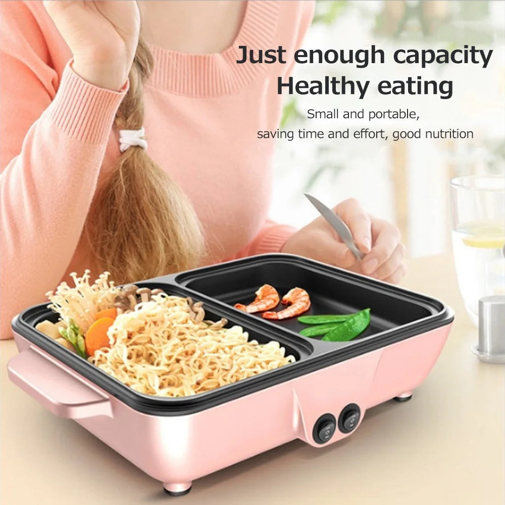 Electric Grill Pan 2L 1200W Barbecue One Pot K50680