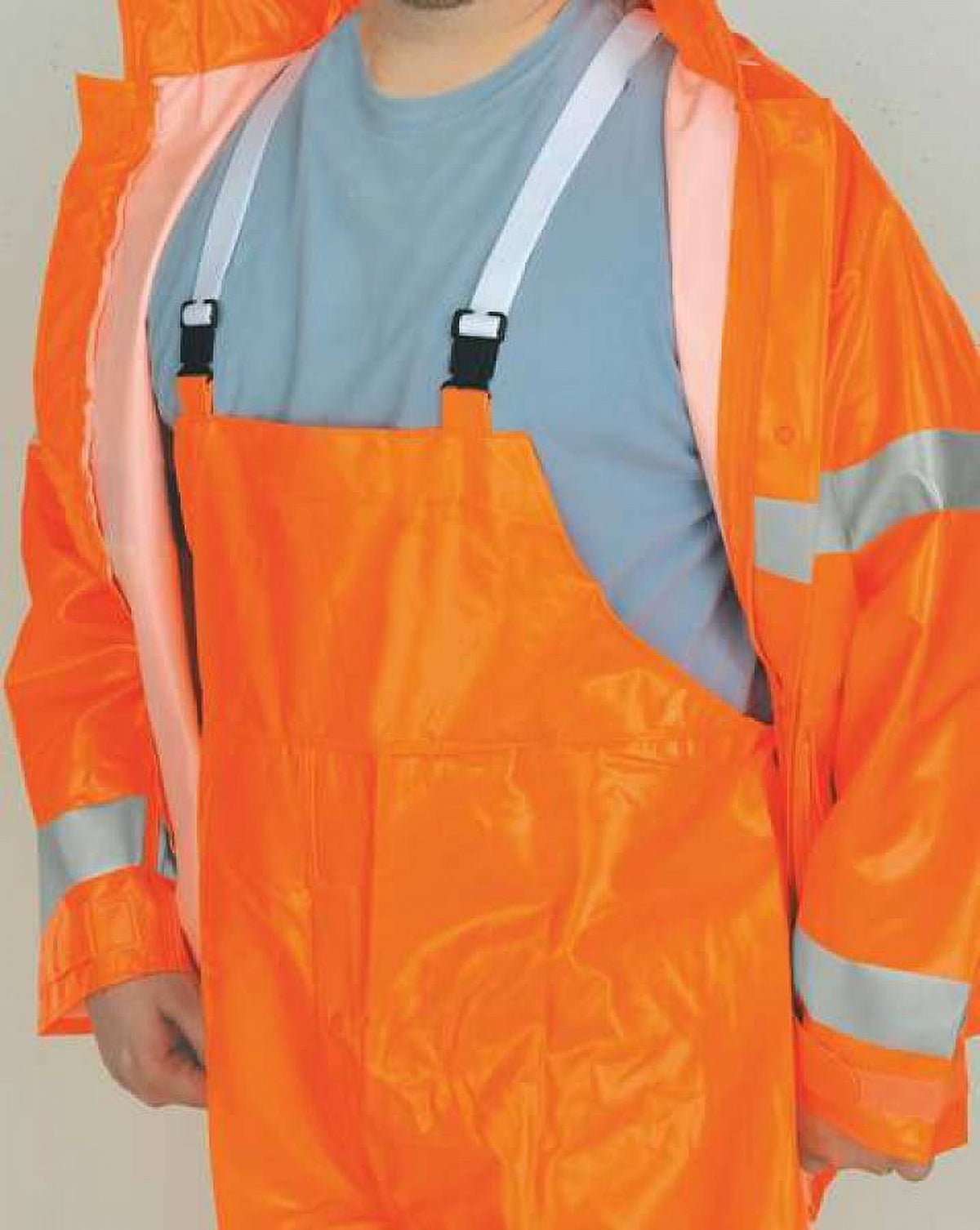 Rain Suit Jacket and Bib, Class 1, Type O, 4XL O134339