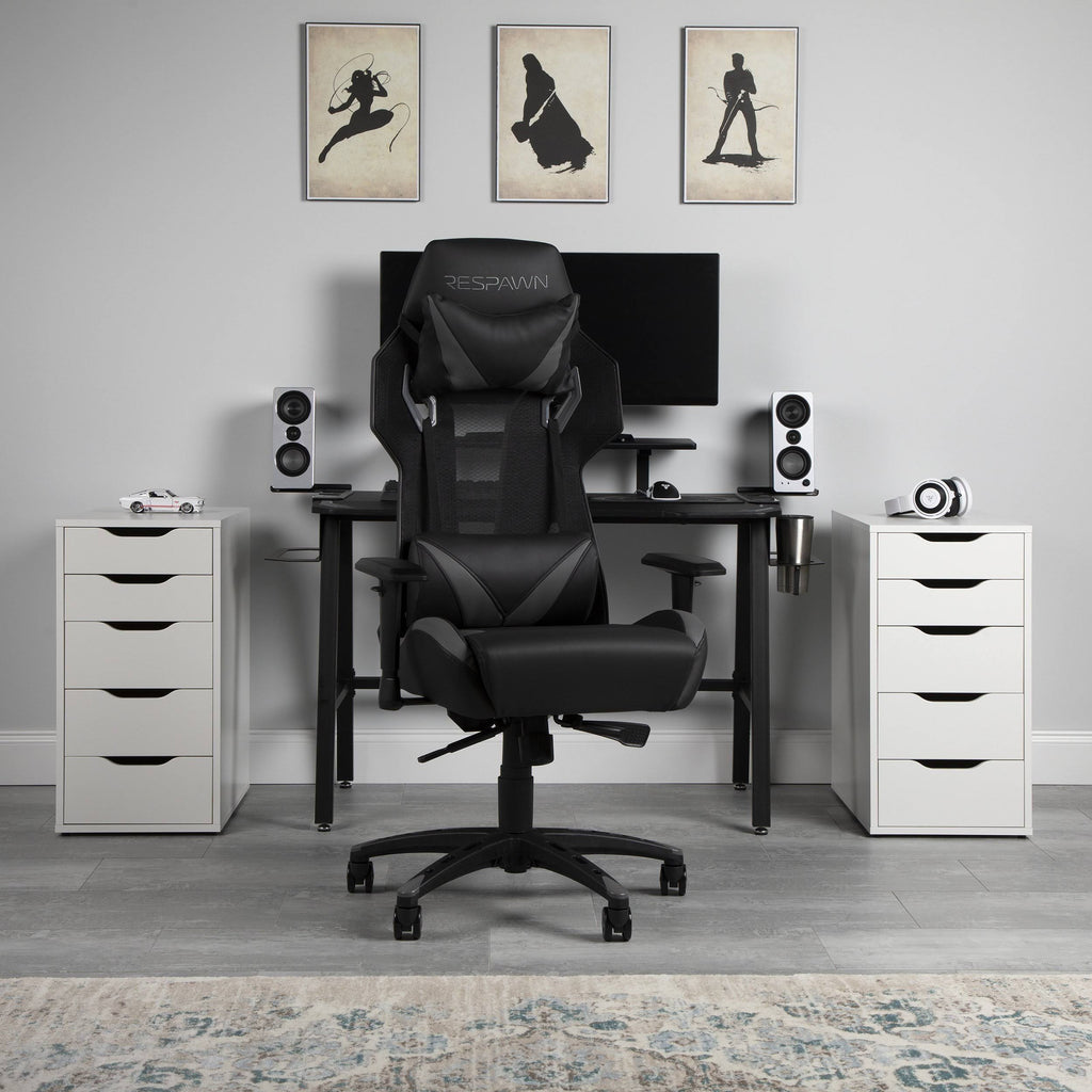 Gray Mesh Back Gaming Chair A459097