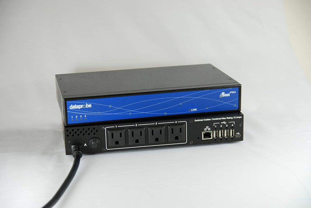 4 Outlet Managed PDU, 115VAC/15A, 1U Rackmount X90827