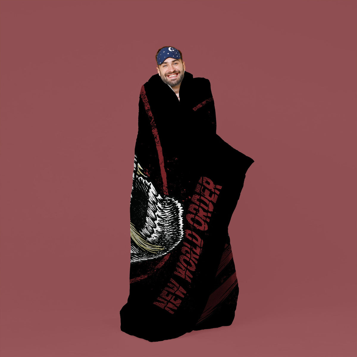 60” x 80” Raschel Plush Blanket N49746