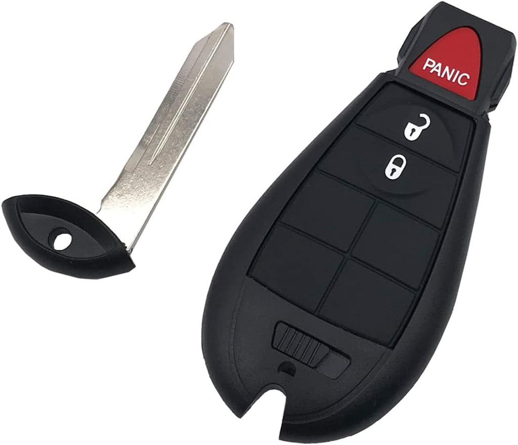 3 Buttons Key Fob Case Shell for Dodge Ram Truck O72893