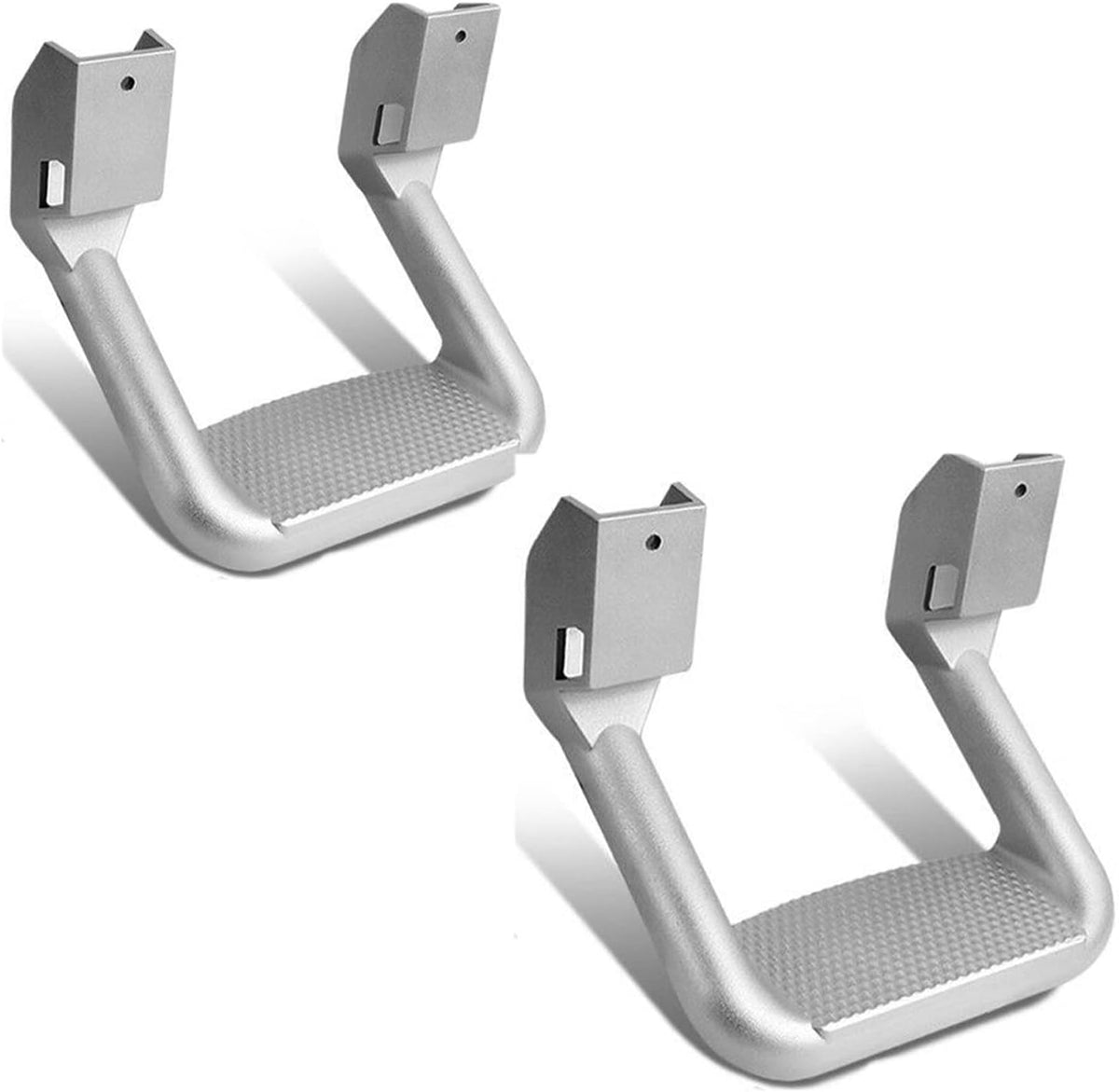 Black Aluminum Side Step for Truck SUV, 2 Piece N8353