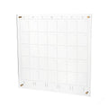 Acrylic Monthly Wall Calendar W32221