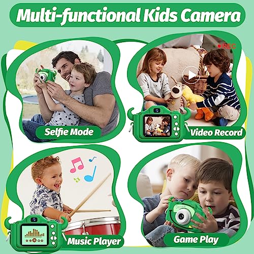 Kids Digital Video Camera with 32G SD Card Q7484