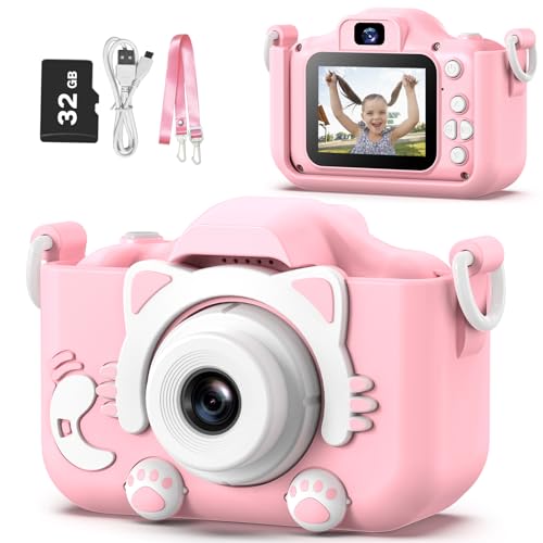 Kids Digital Video Camera with 32G SD Card Q7484