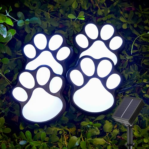 20 LED Solar Pathway Lights Outdoor Waterproof with 8 Lighting Modes P6572