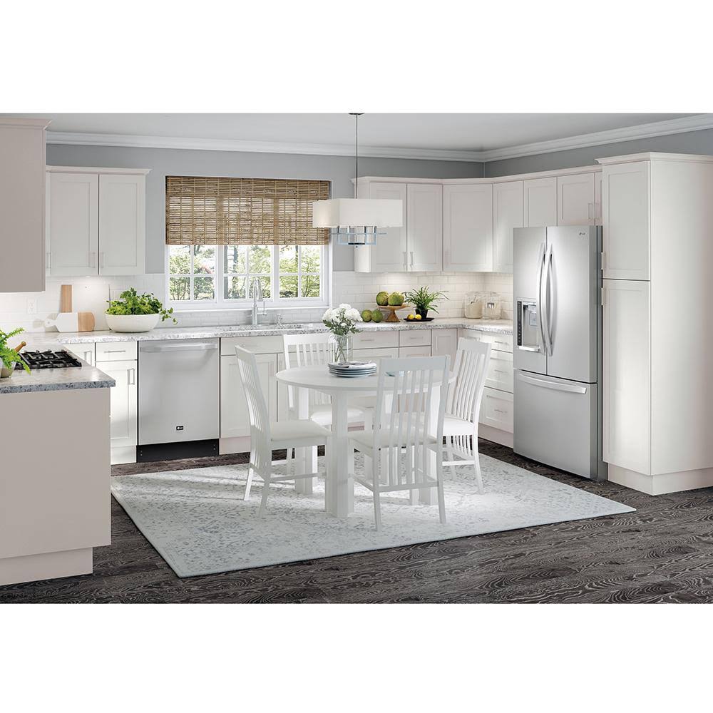 Wall Cabinet 21 in. x 36 in. x 12.5 in. 2-Adjustable Shelves White S3304