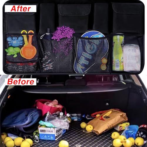 Car Backseat Trunk Organizer with Adjustable Straps E888