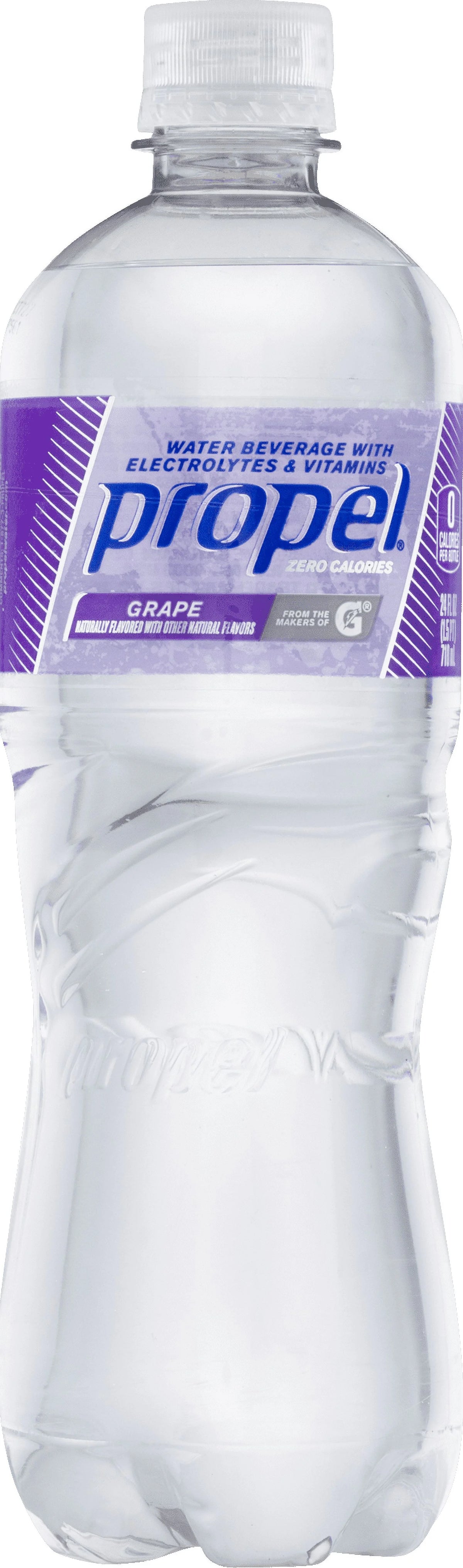 Grape Flavored Zero Calorie Water, 24 Fl Oz Z992361