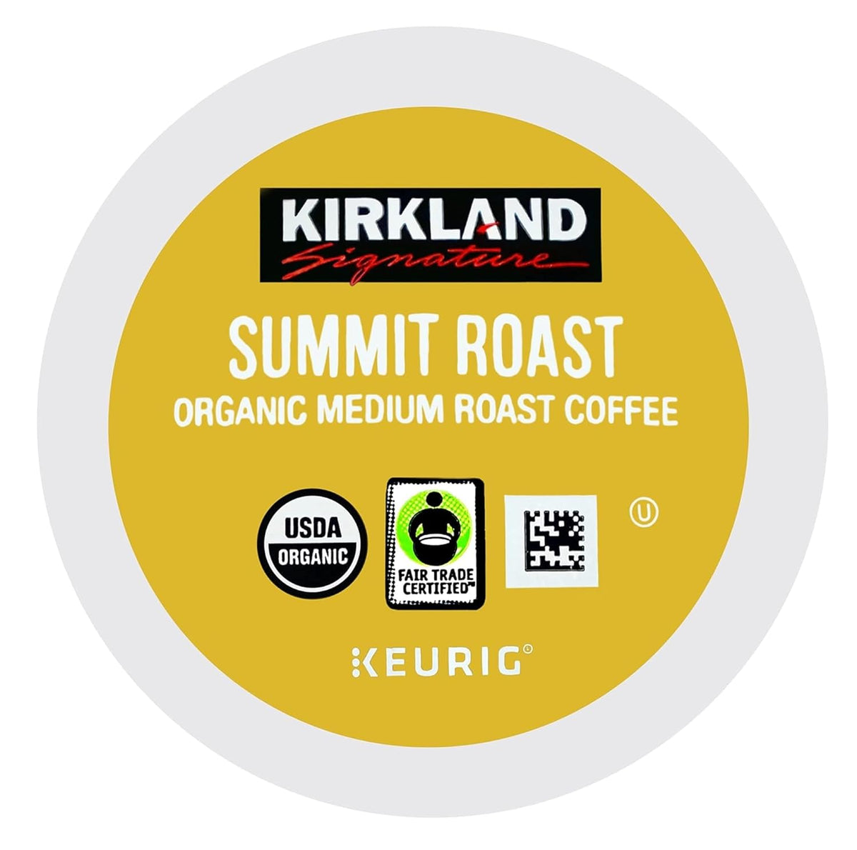 Organic Medium Roast K Cup Pods, 3 lb, 120 Count M88578