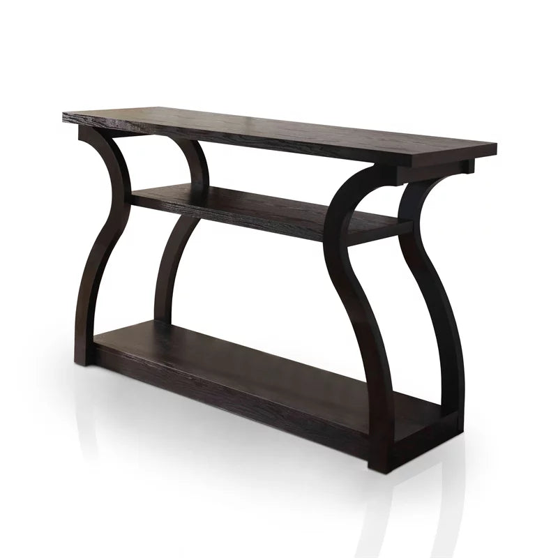 Black Wood Console Table O22257