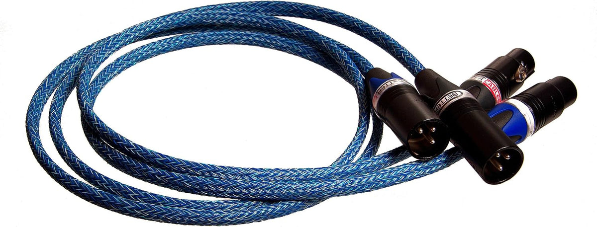 Blue XLR Cable Stereo Pair 2 Cables N905258