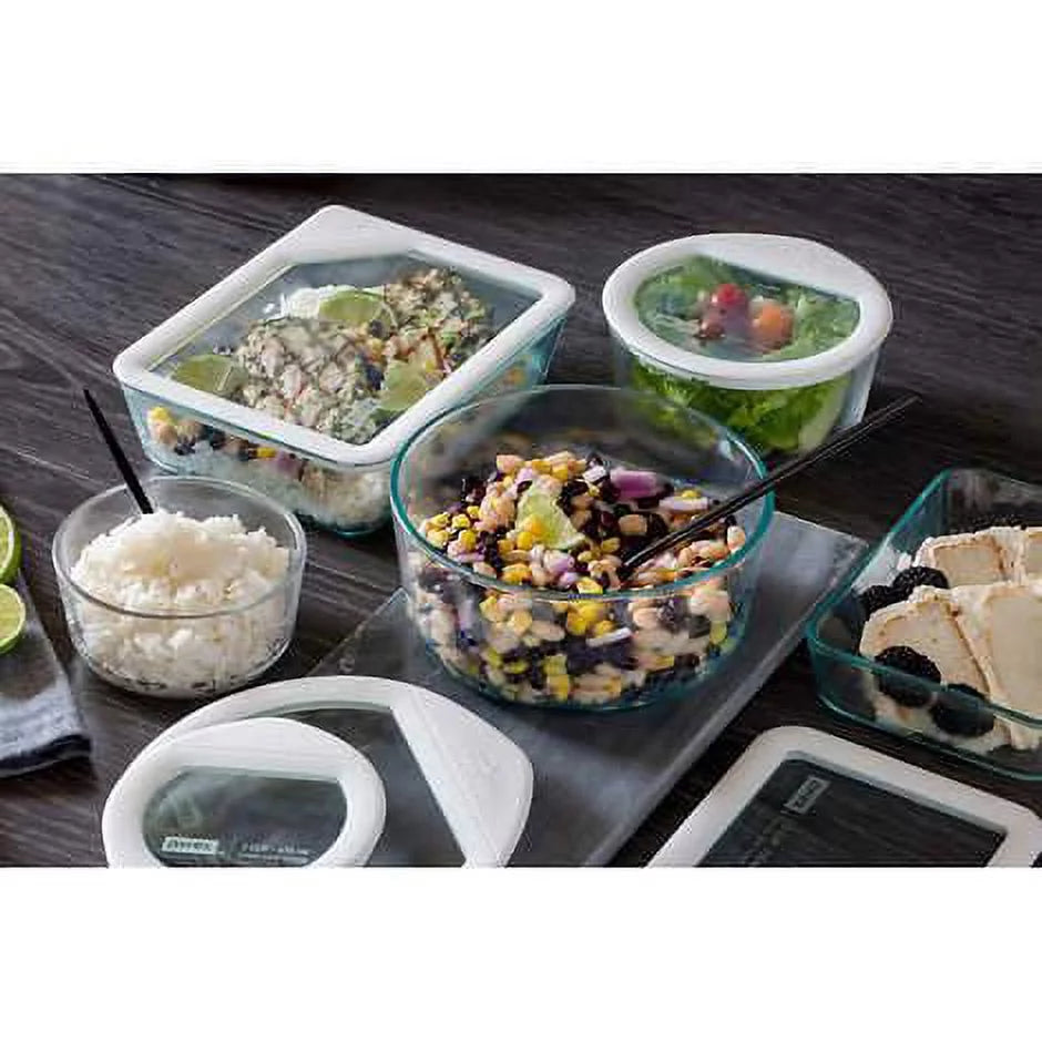 10-Piece Glass Food Storage Set Y985
