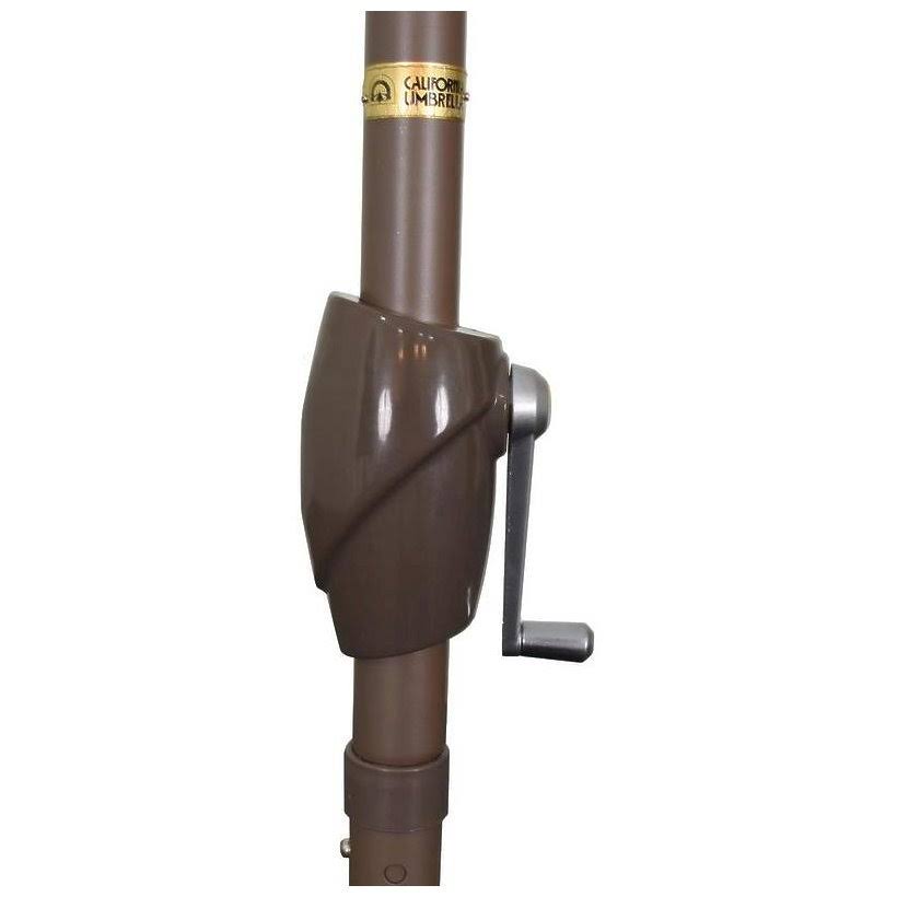 9 ft. Aluminum Push Button Tilt Market Umbrella, Beige Z3720