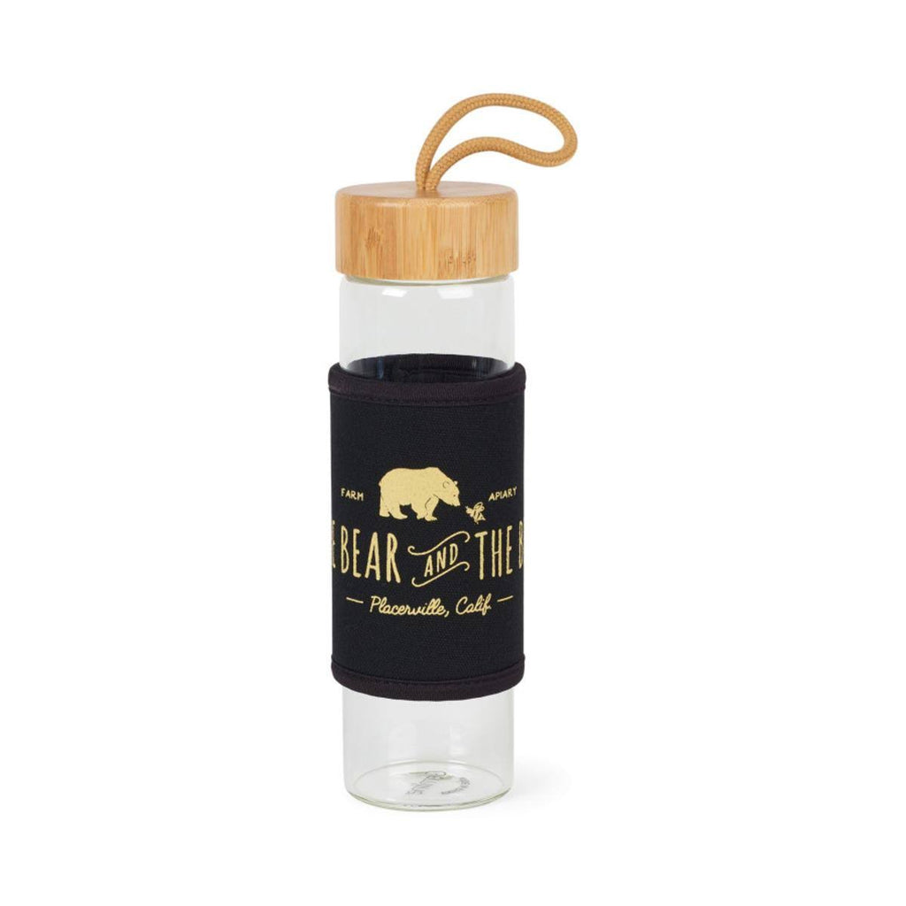 18.5 oz Printed Bamboo Glass Bottle T840