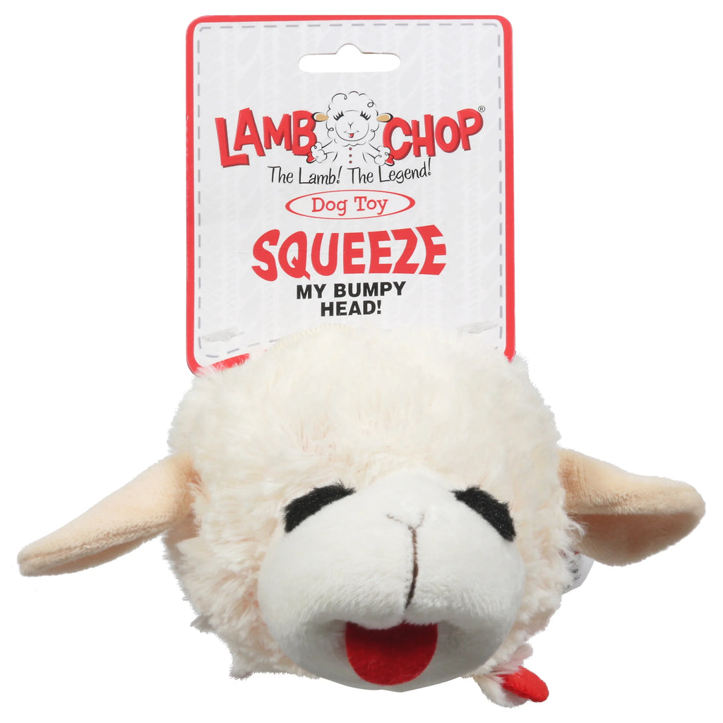 Lamb Chop Dog Toy, 5” M418